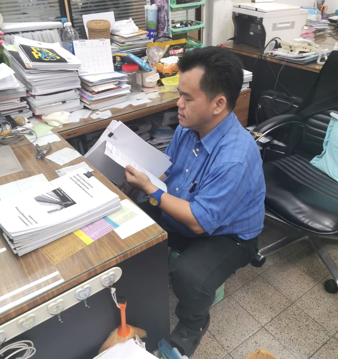 title - กิจกรรม 5 ส กลุ่มพัฒนาระบบบริหาร ส.ป.ก.